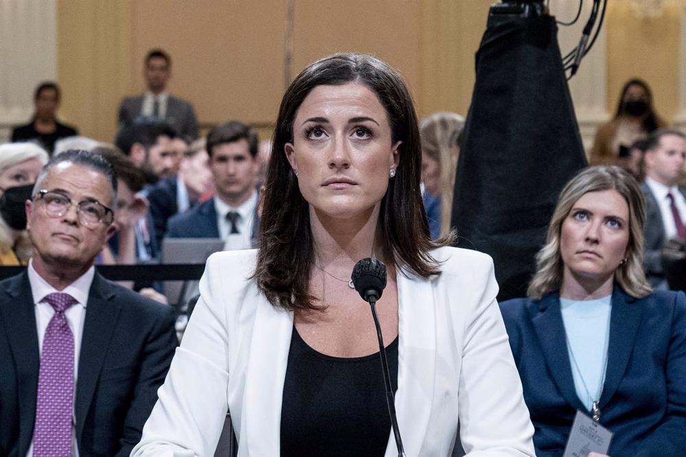 Cassidy Hutchinson. Cassidy