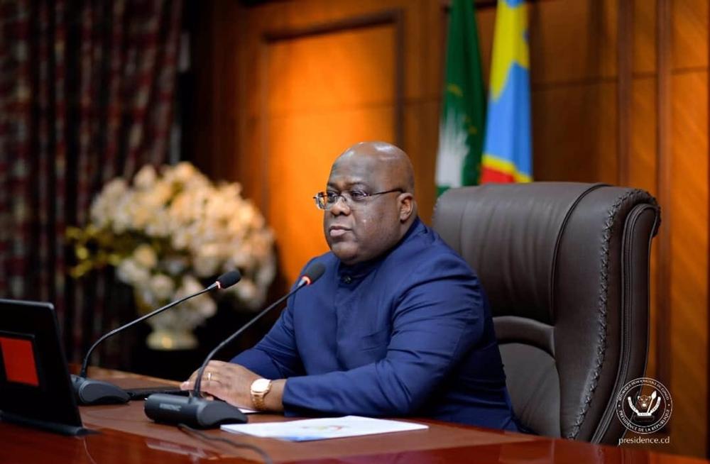 Der Präsident der Demokratischen Republik Kongo (DRK), Félix Tshisekedi Der