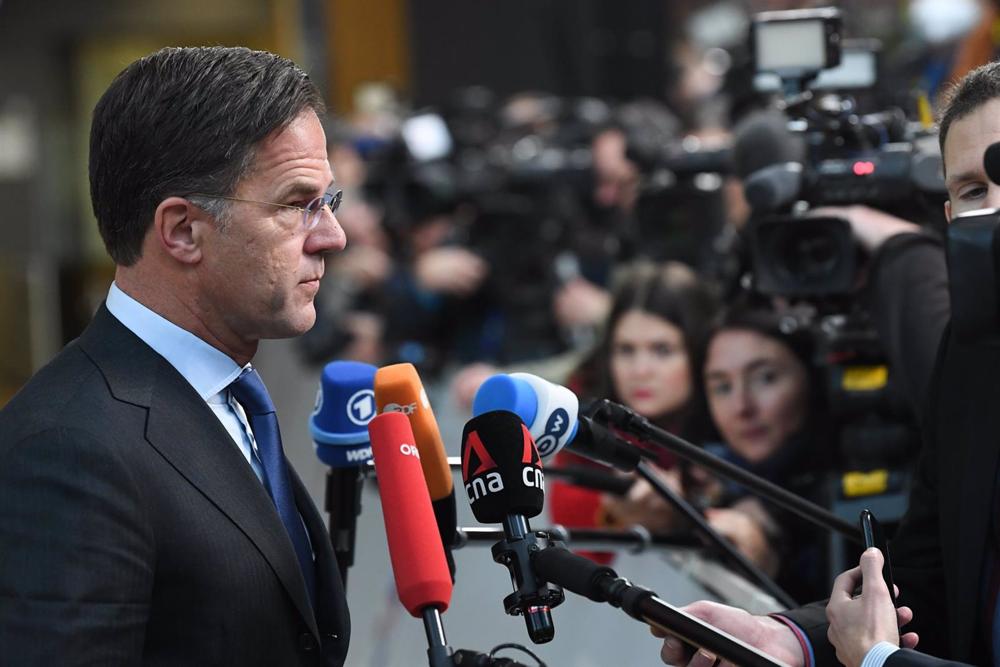 Primeiro-ministro Mark Rutte, dos Países Baixos Primeiro-ministro