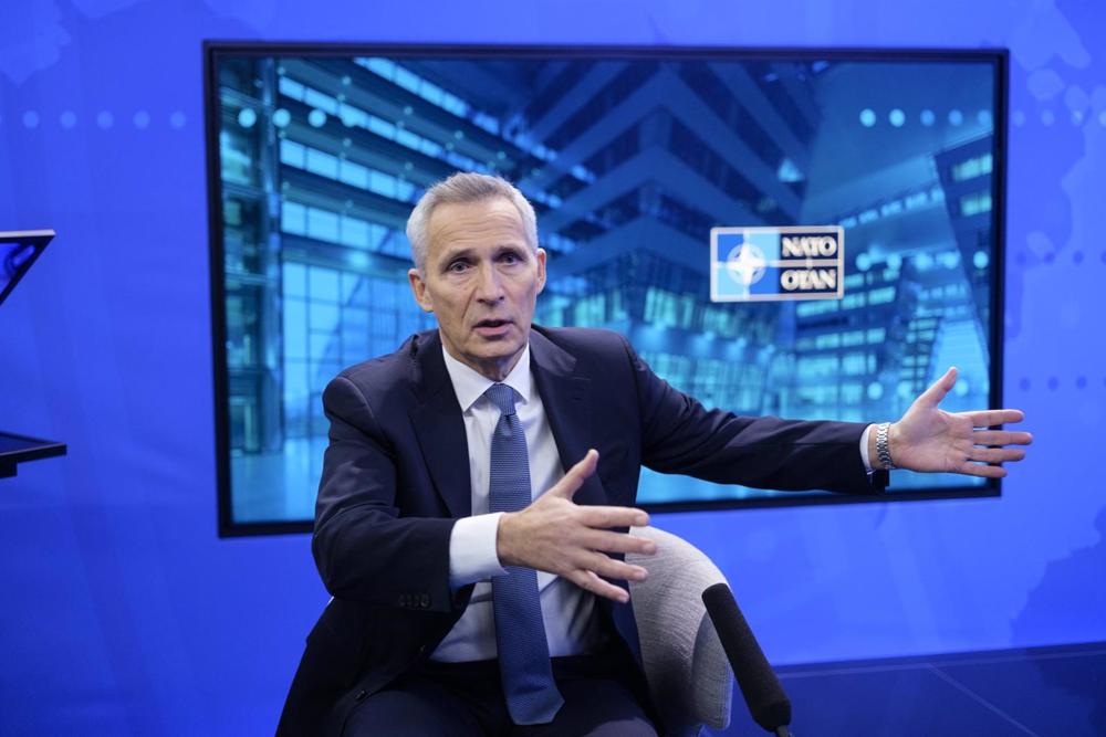 El secretario general de la OTAN, Jens Stoltenberg El