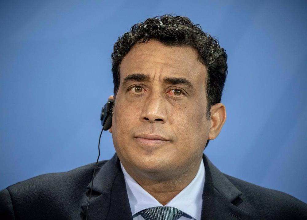 Archivo - El presidente del Consejo Presidencial de Libia, Mohamed Menfi Archivo