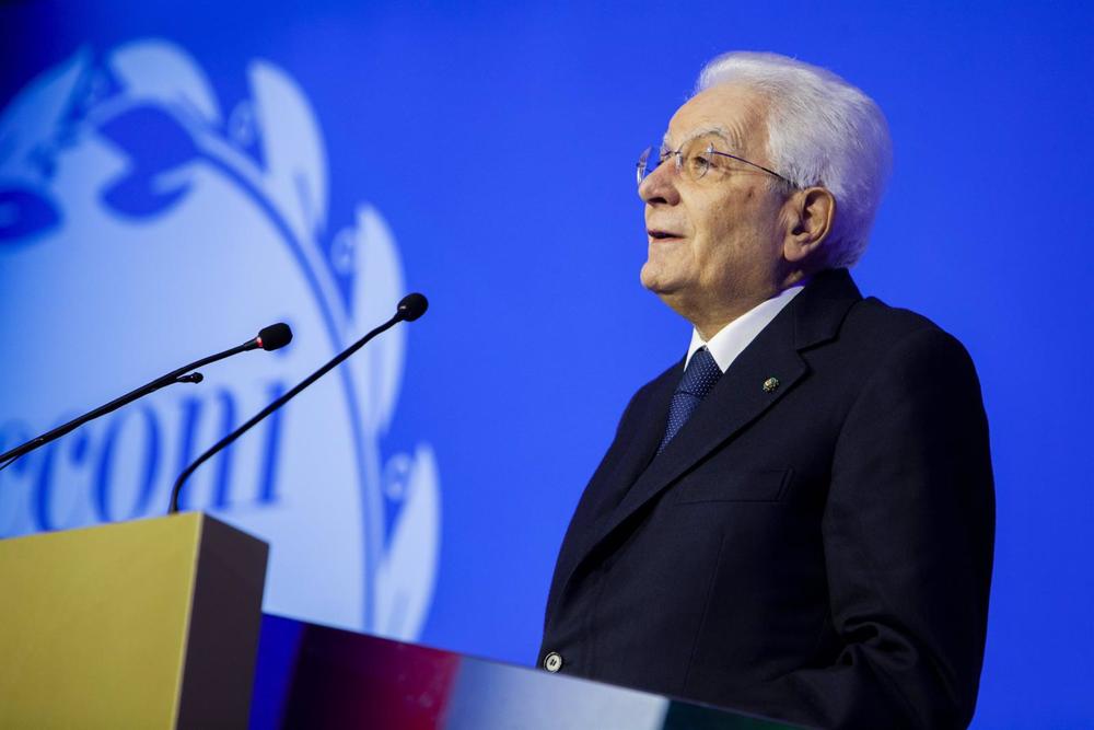 Sergio Mattarella, Präsident von Italien Sergio