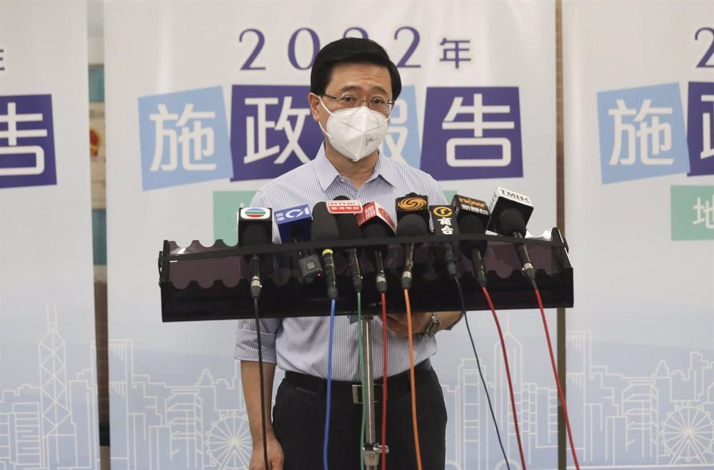 John Lee, Chefe do Executivo de Hong Kong. John