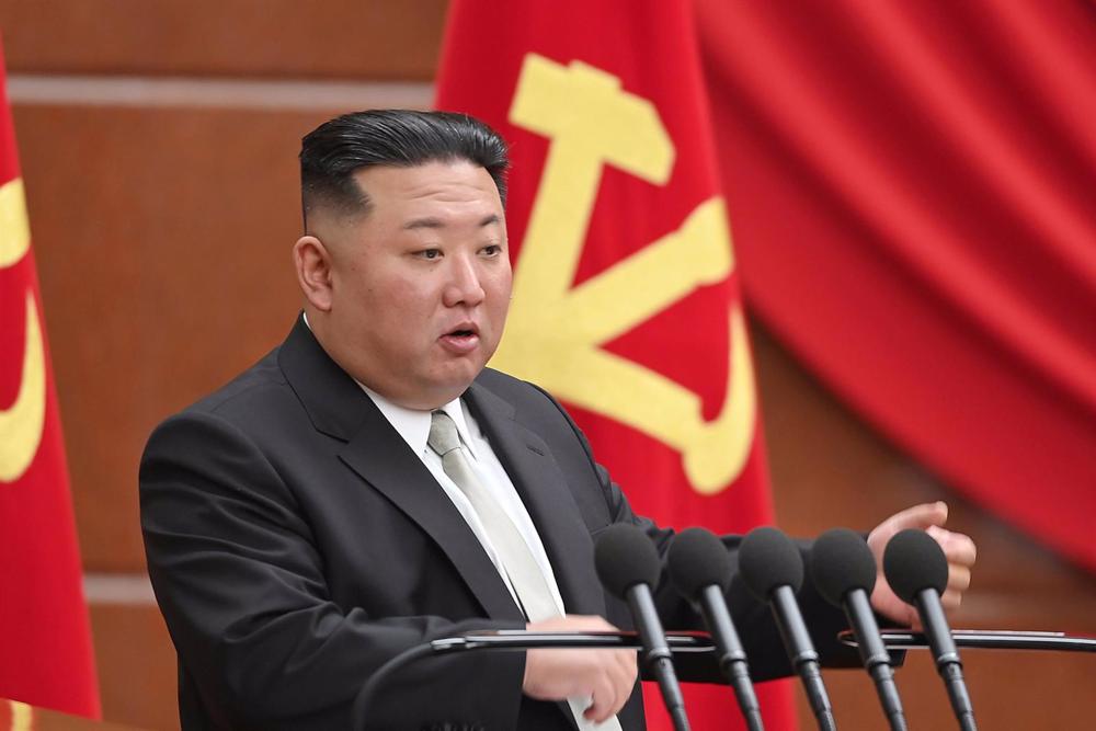 O líder da Coreia do Norte Kim Jong Un O