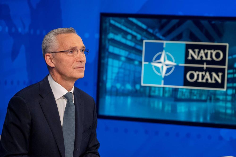 Le secrétaire général de l'OTAN, Jens Stoltenberg. Le