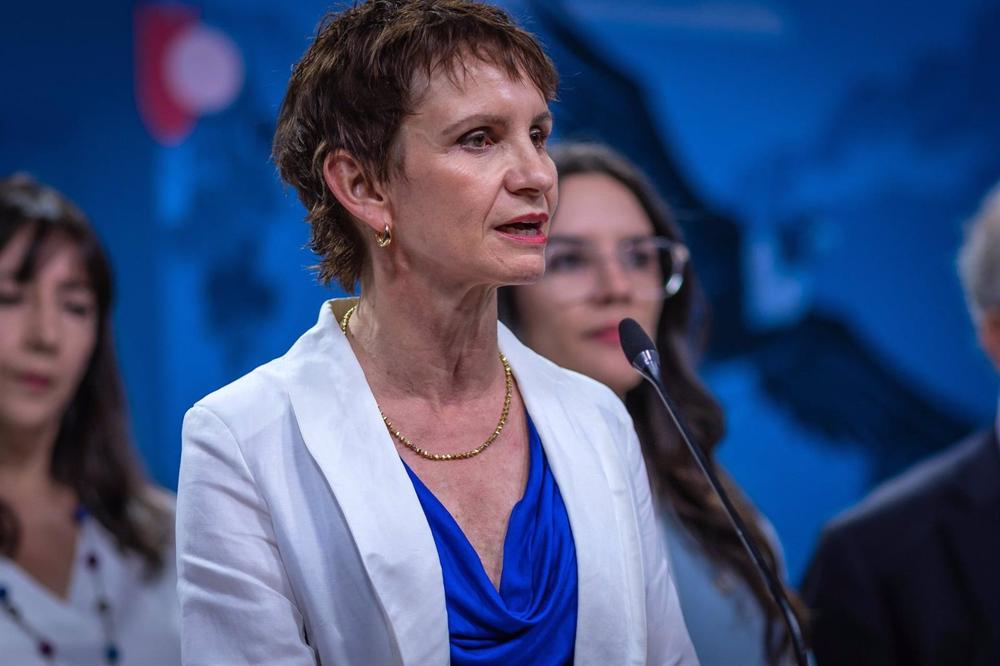 Carolina Tohá, ministre de l'intérieur du Chili Carolina