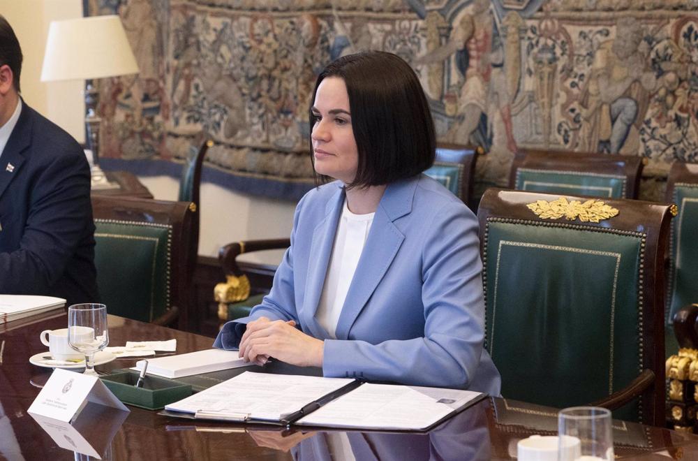 Archivio - La leader dell'opposizione bielorussa Svetlana Tikhanovskaya. Archivio