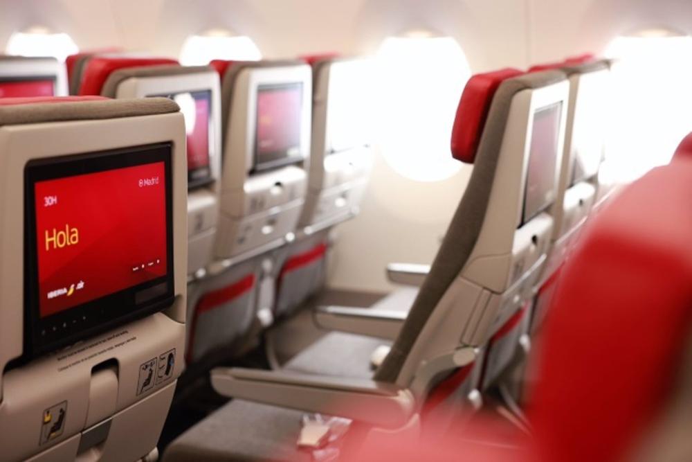 Iberia estrena su nuevo A350 Next en un vuelo Madrid-Buenos Aires. Iberia