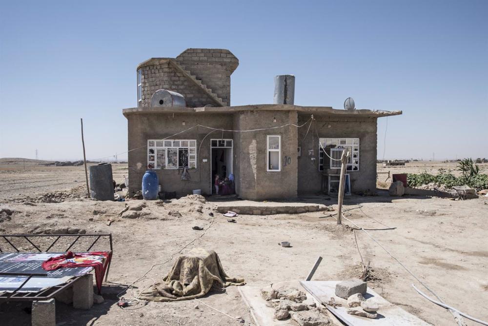 Ein Haus in Sinjar im Nordirak Ein