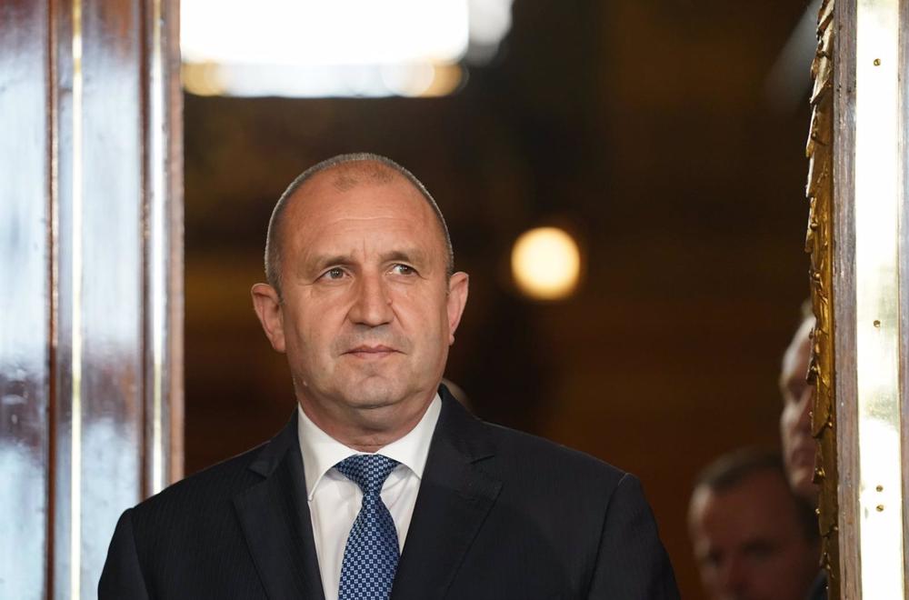 Arquivo - Presidente Búlgaro Rumen Radev Arquivo