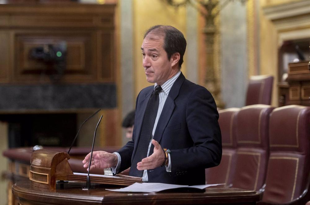 Archivo - El diputado de Vox Víctor González Coello de Portugal Archivo