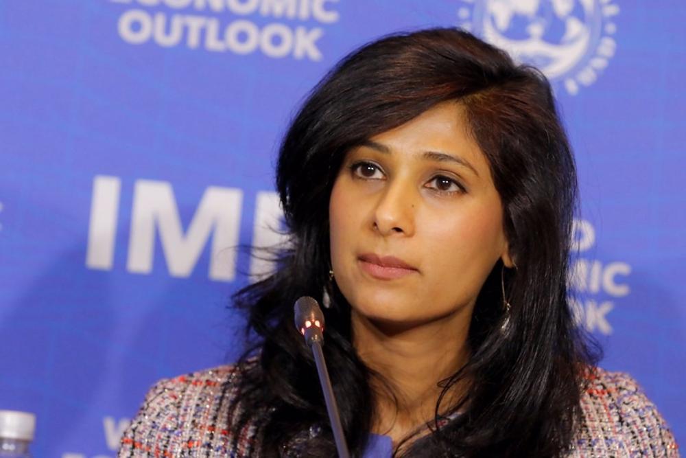 Archivo - Gita Gopinath, subdirectora gerente del FMI Archivo