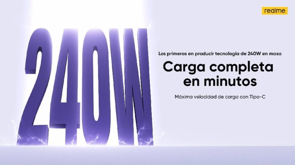 Sistema de carga rápida de 240W Sistema