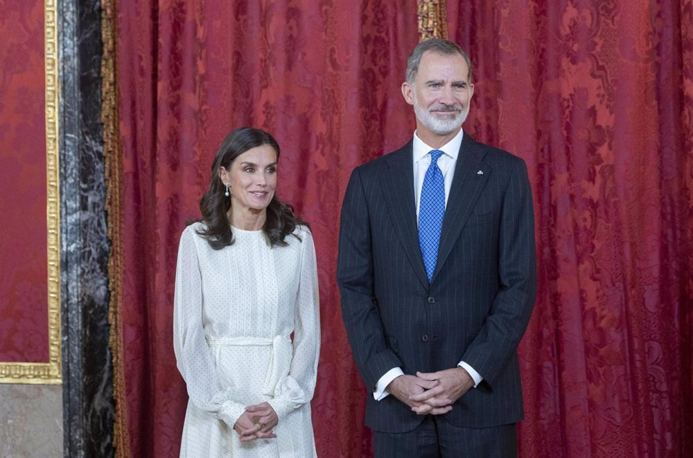 Archivo - El Rey Felipe VI y la Reina Letizia. Archivo