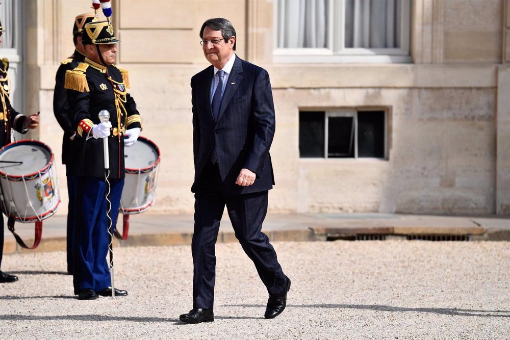 Le président de Chypre, Nicos Anastasiades Le