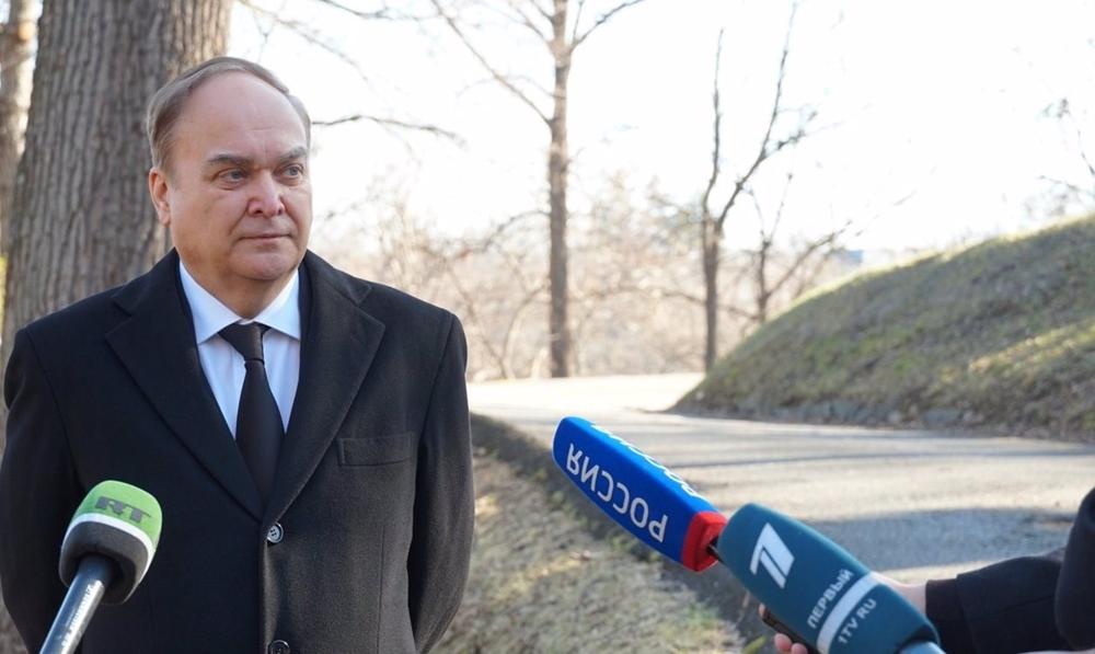 Russia's ambassador to the US, Anatoly Antonov. Russia's