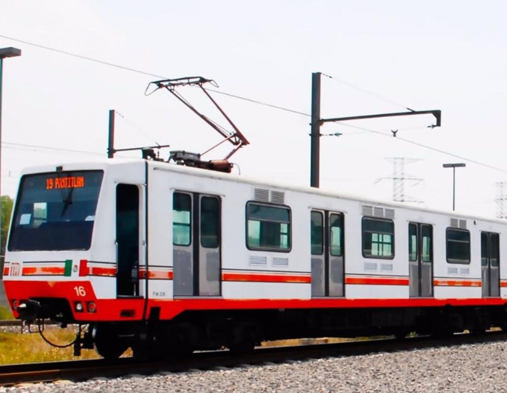 Un wagon dans le métro de Mexico Un