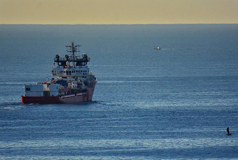 El buque de rescate 'Ocean Viking' El