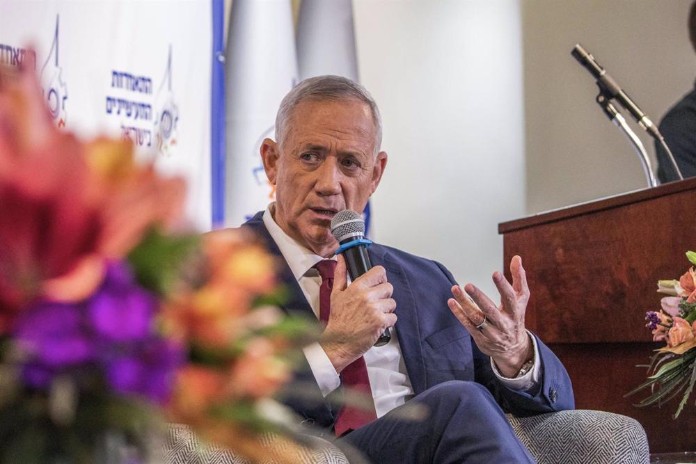 Arquivo - Ex-ministro da Defesa israelita Benny Gantz Arquivo