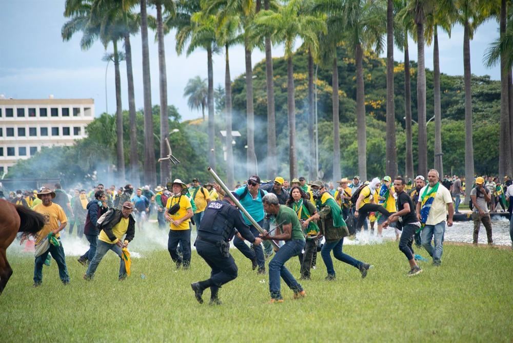 Affrontements à Brasilia dimanche Affrontements
