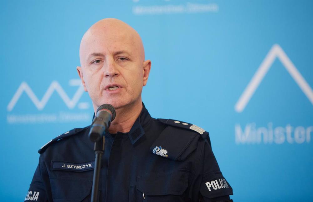 Oberbefehlshaber der polnischen Polizei, Jaroslaw Szymczyk Oberbefehlshaber