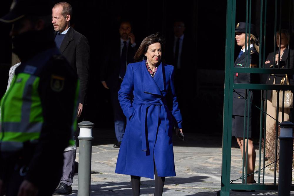 La ministra de Defensa, Margarita Robles La