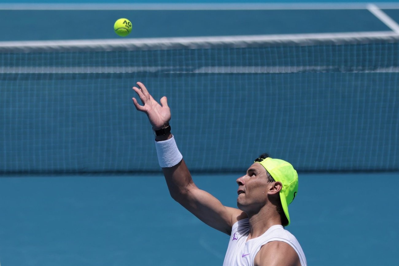 Der spanische Tennisspieler Rafael Nadal.
Der
