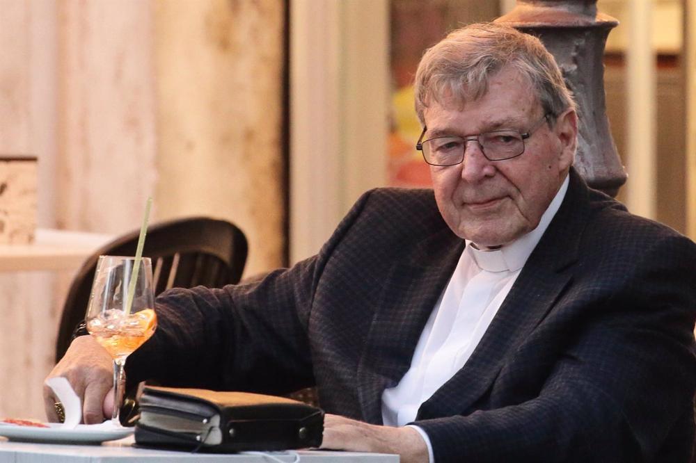 Archivio - Il cardinale australiano George Pell a Roma, Italia. Archivio