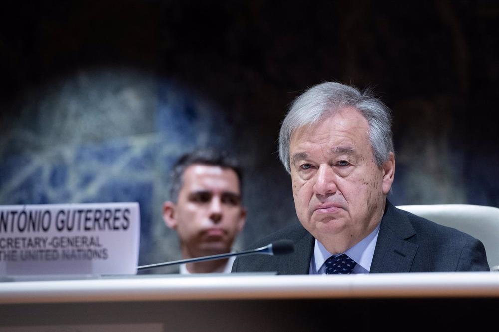 UN Secretary General, António Guterres UN