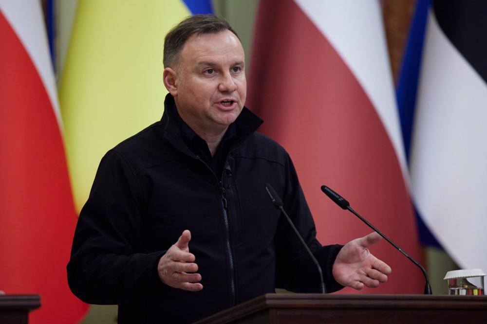 Arquivo - Presidente da Polónia Andrzej Duda Arquivo