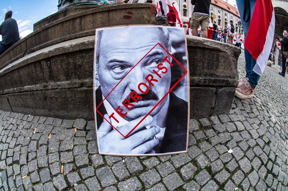 Archivio - Manifestazione a Monaco, Germania, contro il governo bielorusso Archivio