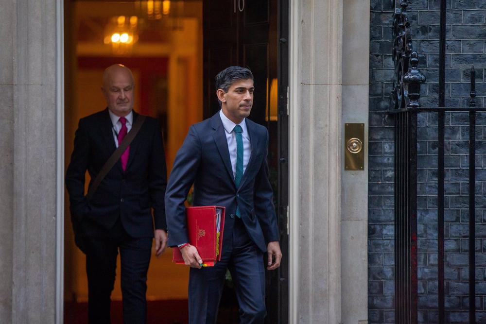 Il primo ministro britannico Rishi Sunak Il