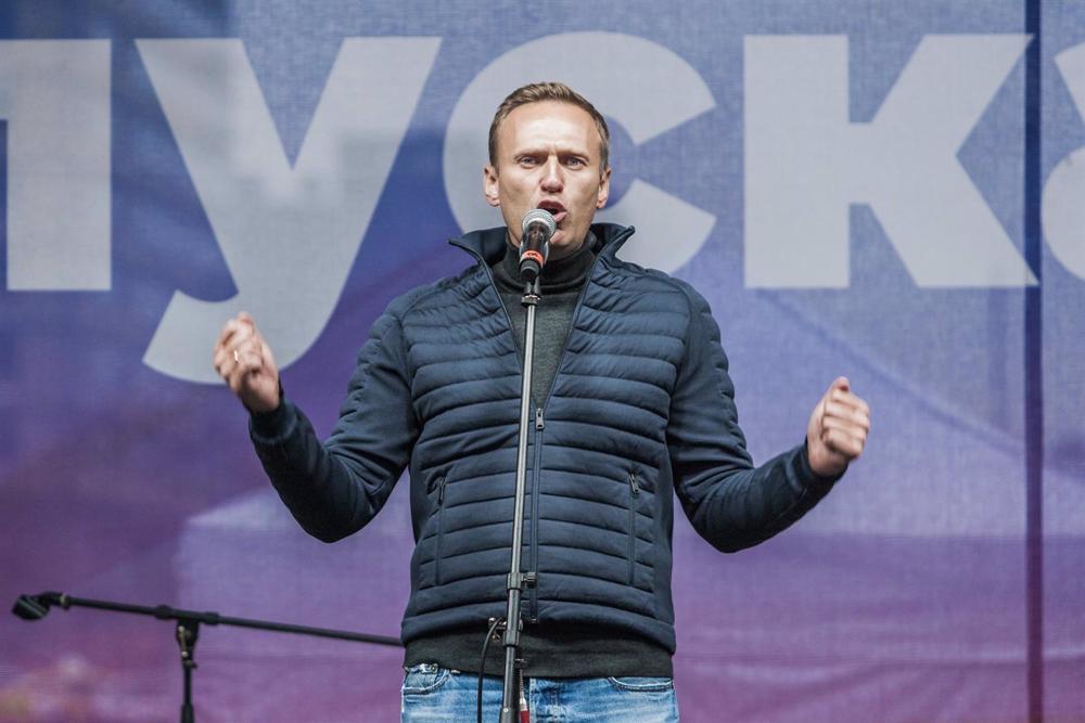 Archive - Alexei Navalny at a demonstration Archive