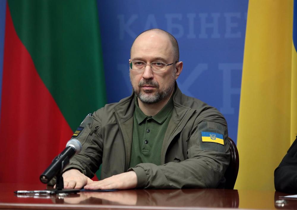 Archivo - Primer ministro de Ucrania, Denys Shmyhal Archivo