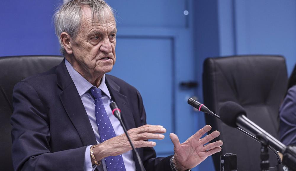 O chefe da Missão das Nações Unidas no Sul do Sudão (UNMISS) Nicholas Haysom O