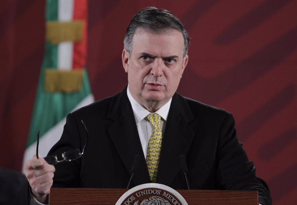 Arquivo - O Ministro dos Negócios Estrangeiros do México Marcelo Ebrard Arquivo