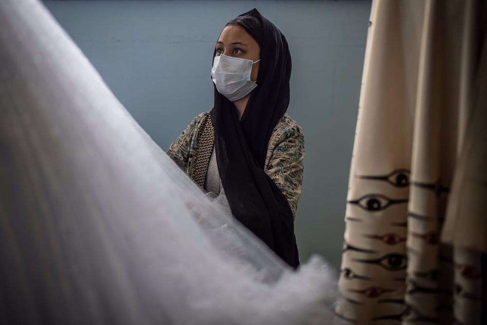 Archivio - Immagine di una donna in Afghanistan Archivio