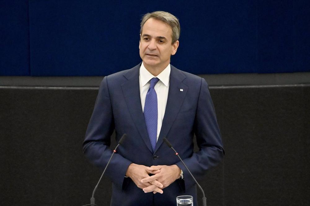 Arquivo - Kiriakos Mitsotakis, Primeiro-Ministro da Grécia Arquivo