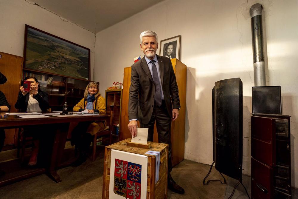 Le candidat à la présidence de la République tchèque, Petr Pavel Le