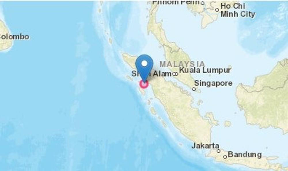 Lugar del terremoto de 6,2 en Indonesia Lugar