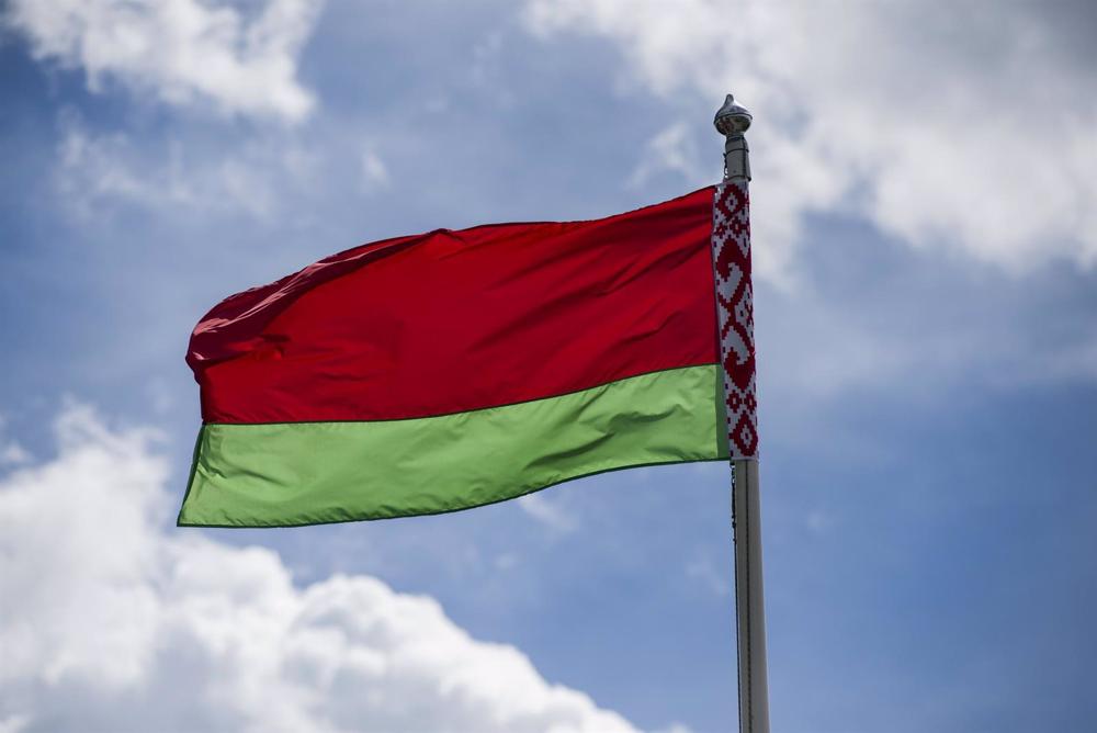 Archiv - Flagge von Belarus Archiv