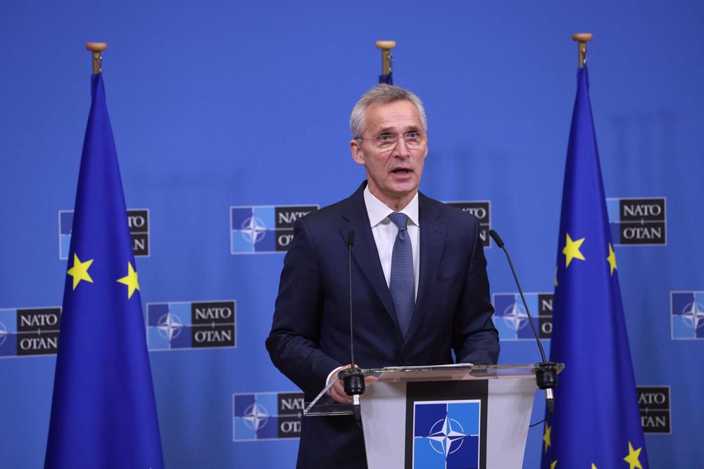 Secrétaire général de l'OTAN, Jens Stoltenberg Secrétaire