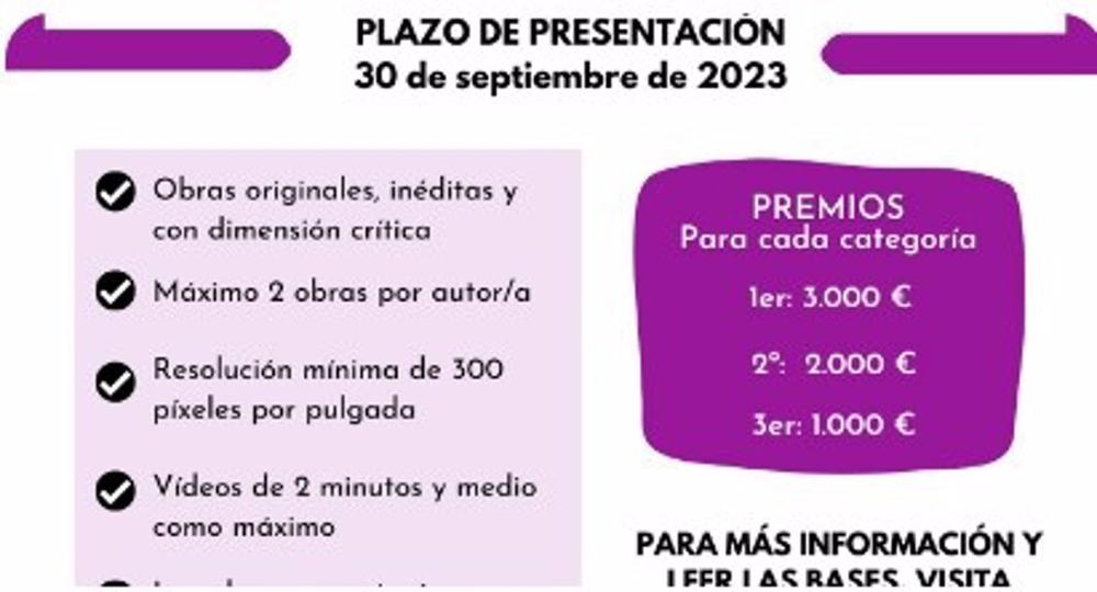 Convocatoria premios de dibujo y pintura Generosidad. Convocatoria