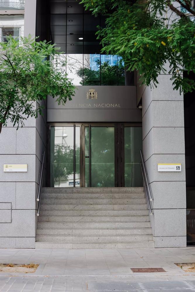 Archivo - Fachada de la Audiencia Nacional, a 14 de junio de 2022, en Madrid (España). Archivo