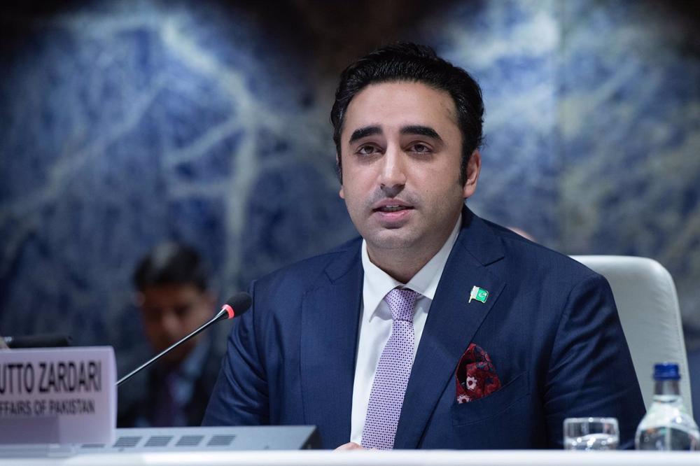 Le ministre pakistanais des affaires étrangères, Bilawal Bhutto-Zardari. Le