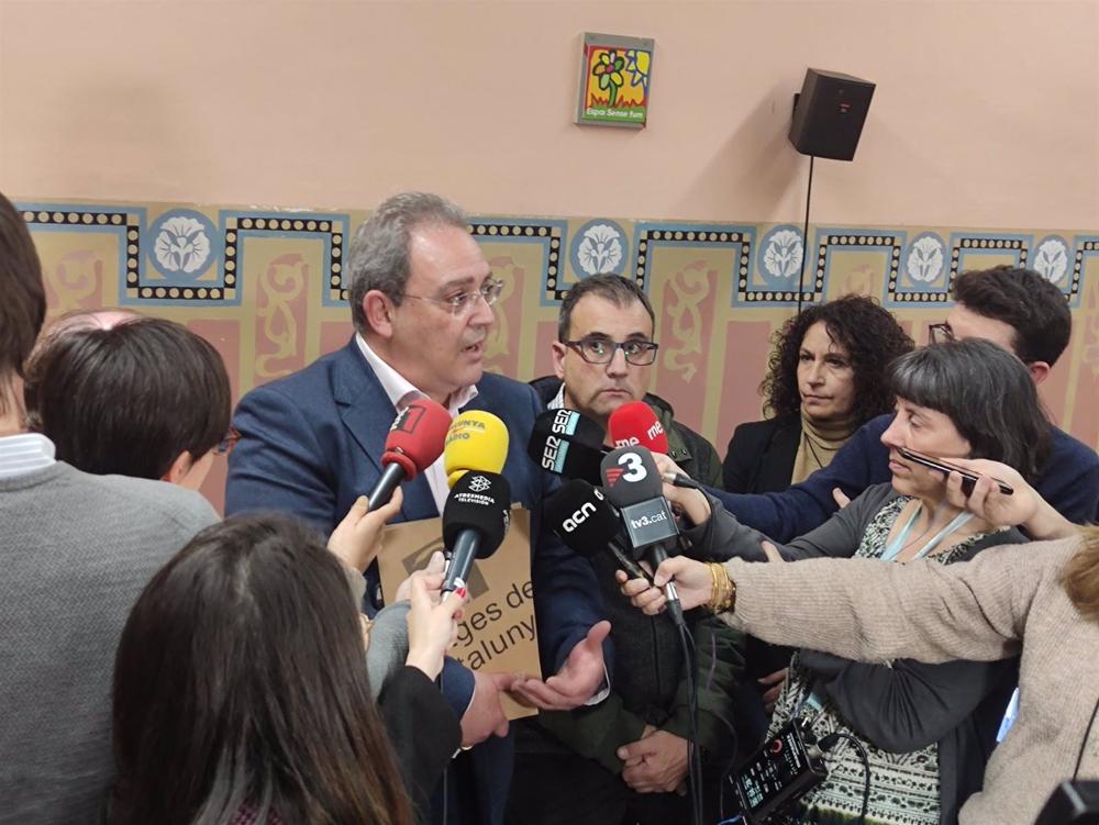 El secretario general de Metges de Catalunya (MC), Xavier Lleonart El