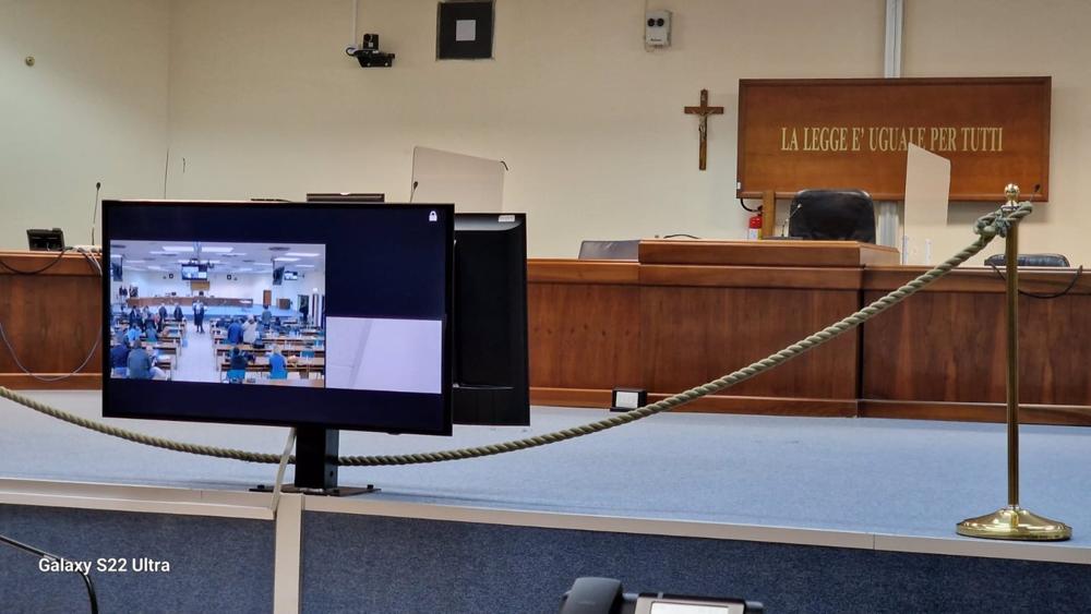 Juicio contra el capo italiano Matteo Messina Denaro Juicio