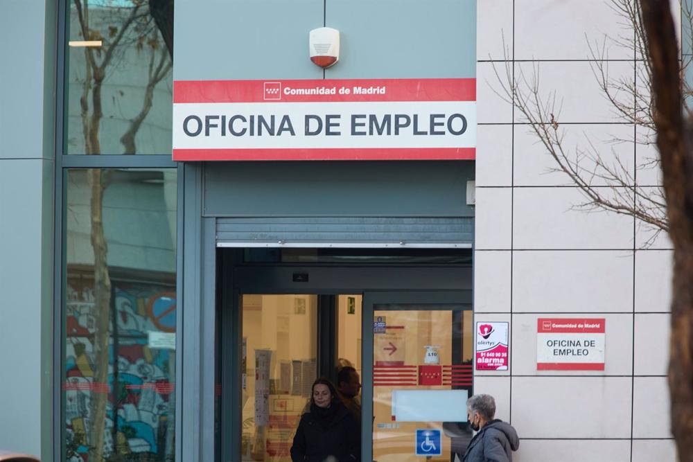 Oficina de empleo en Madrid. Oficina