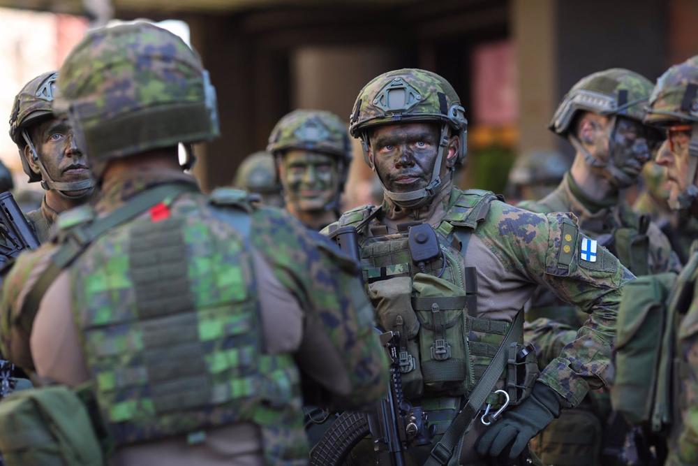 Archivo - Soldados finlandeses (archivo). Archivo