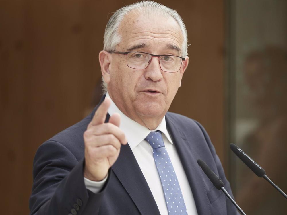 Archivo - El alcalde de Pamplona, Enrique Maya Archivo